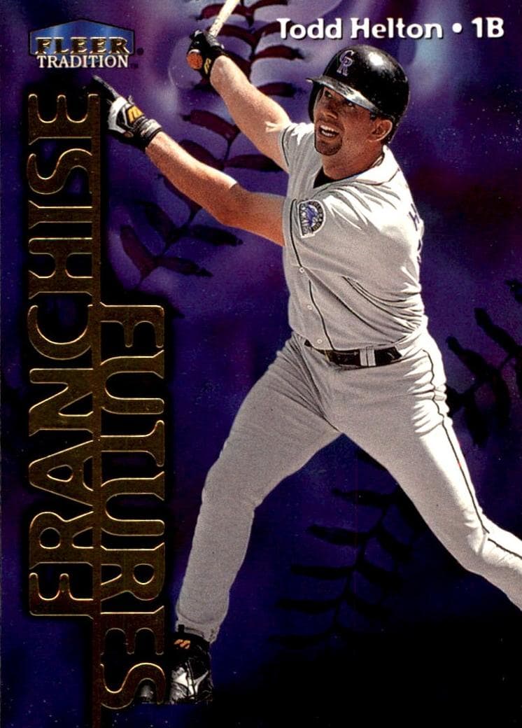 Todd Helton 1999 fleer Fleer Tradition