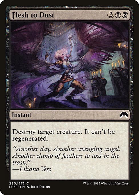 Flesh to Dust 2014 Magic: The Gathering