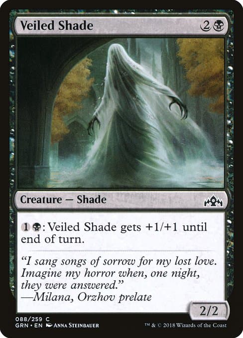 Veiled Shade 2018 Magic: The Gathering Guilds of Ravnica