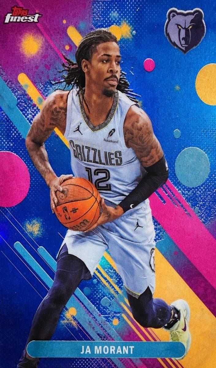 Ja Morant 2025 topps Topps Finest