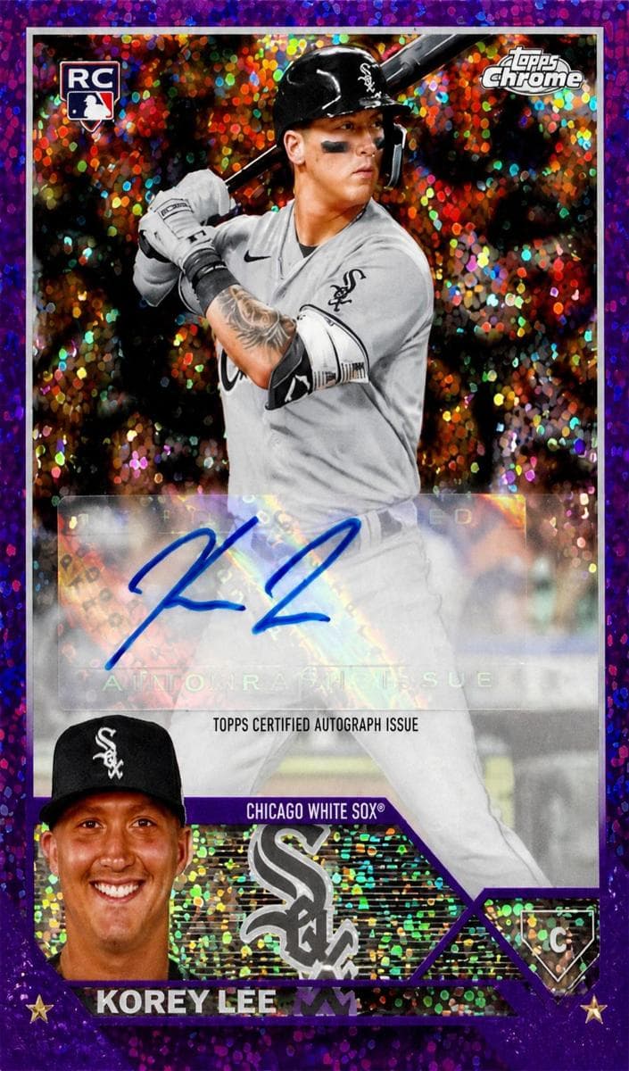 Korey Lee 2023 topps Topps Chrome Update