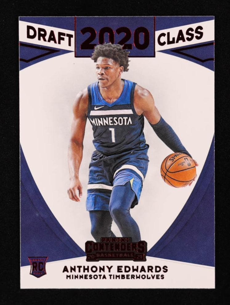 Anthony Edwards 2020 panini Panini Contenders