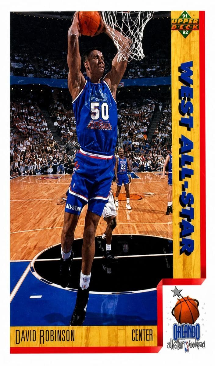 David Robinson 1991 upper-deck Upper Deck