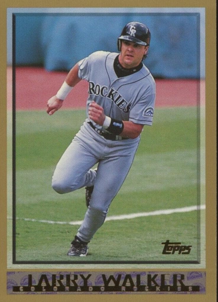 Larry Walker 1998 topps Topps