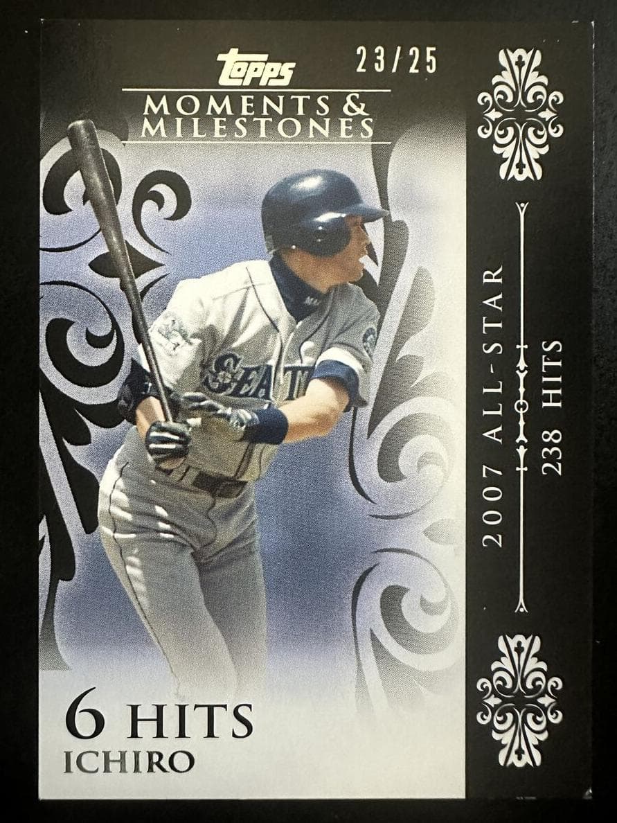 Ichiro 2008 topps