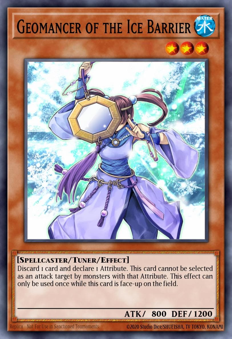 Geomancer of the Ice Barrier #DT02-EN077