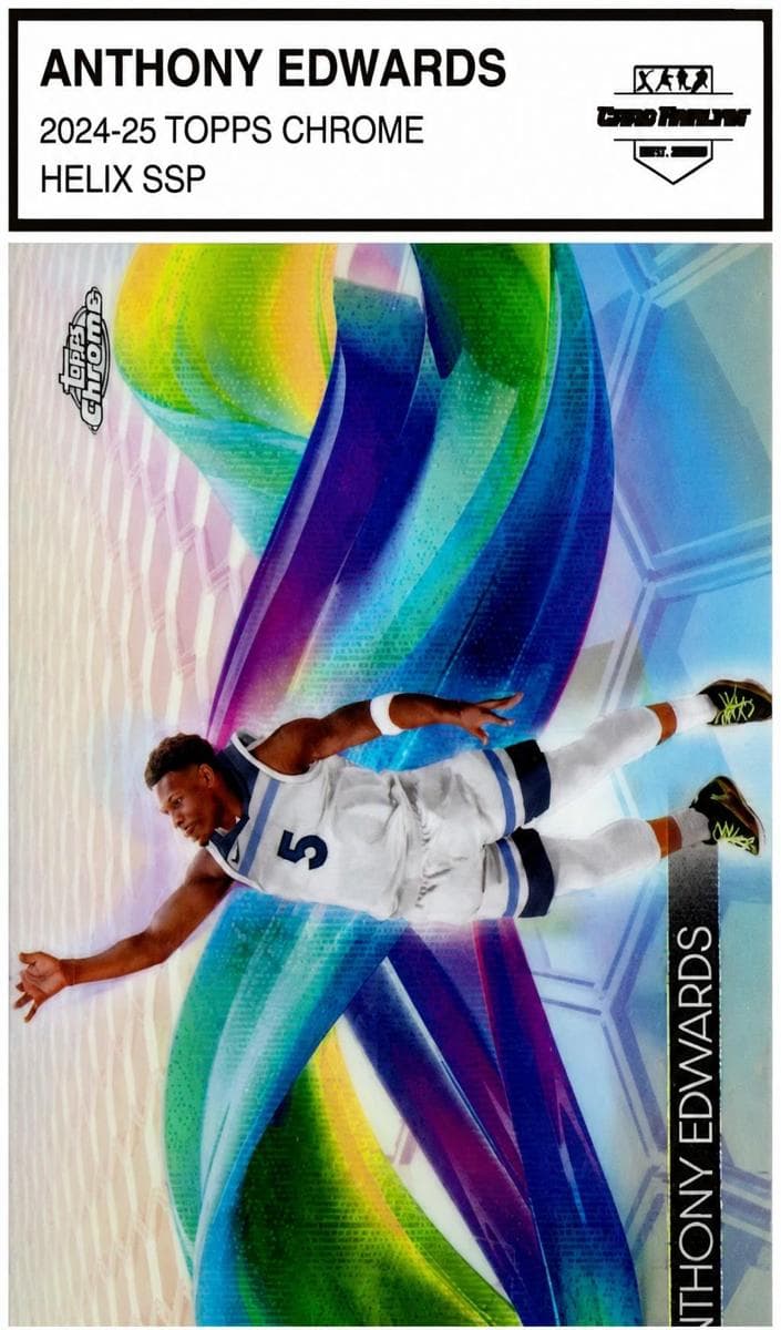 Anthony Edwards 2024 topps Topps Chrome