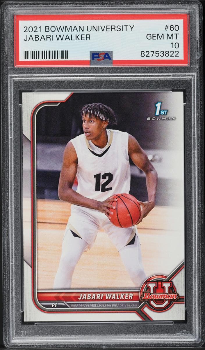 Jabari Walker 2021 bowman