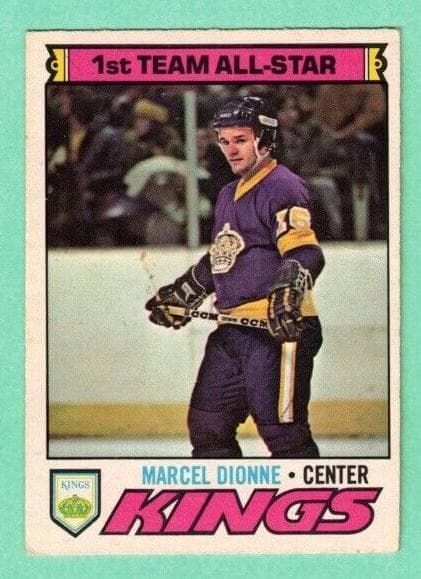 Marcel Dionne 1977 topps O-Pee-Chee