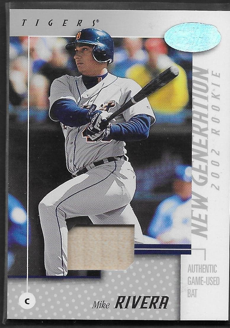 Mike Rivera 2002 leaf Certified