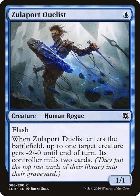 Zulaport Duelist 2020 Magic: The Gathering Zendikar Rising