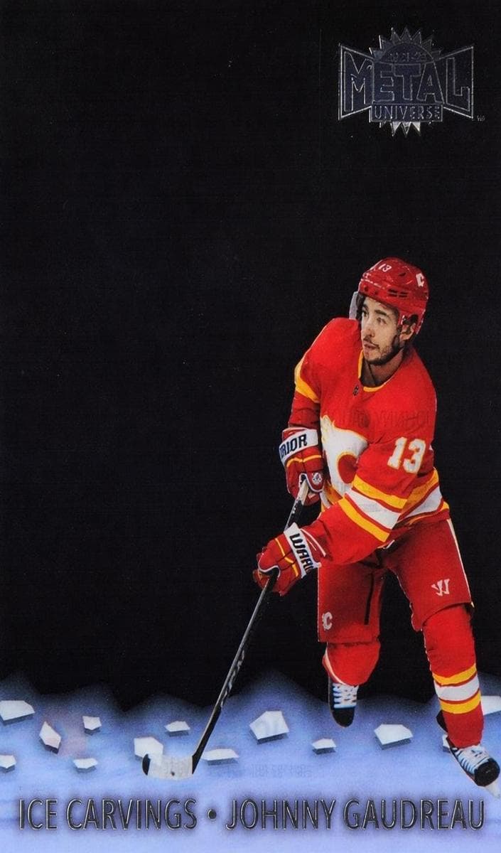 Johnny Gaudreau 2021 fleer SkyBox Metal Universe