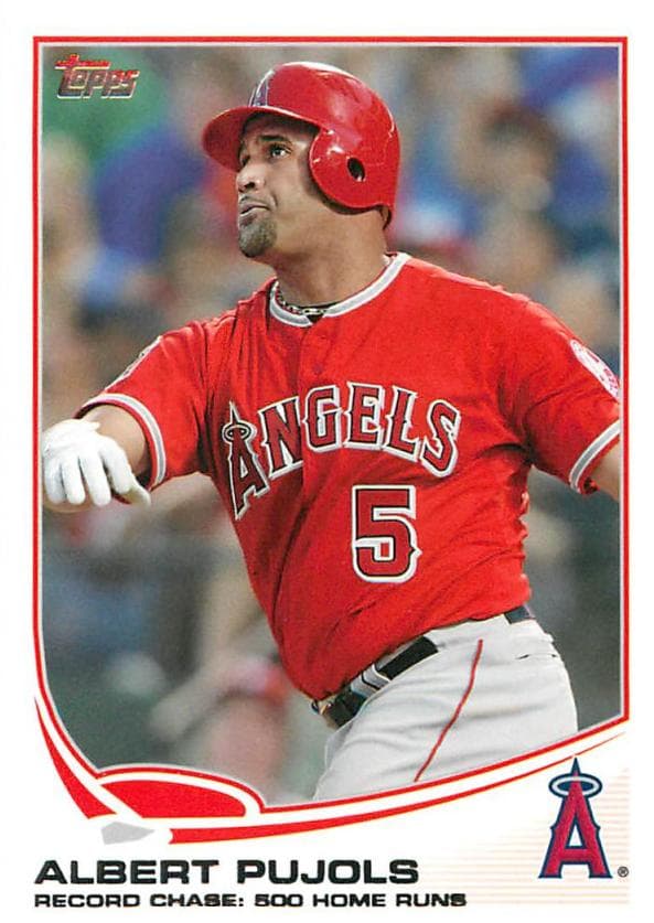 Albert Pujols 2013 topps Topps