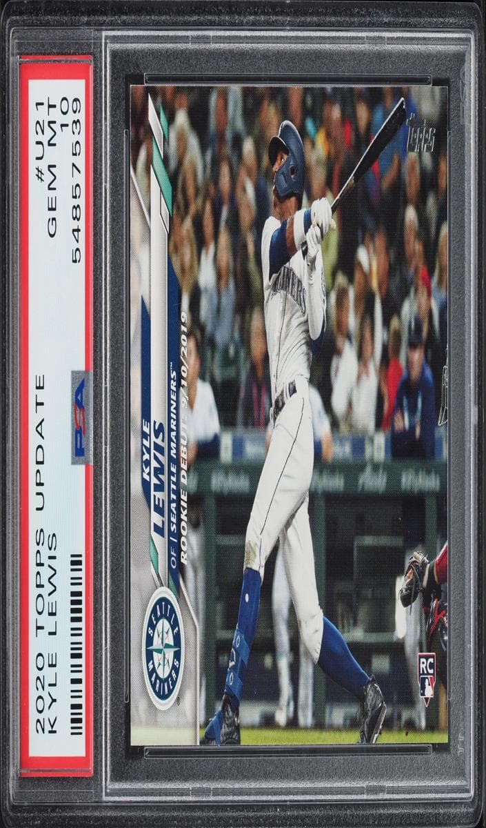 Kyle Lewis 2020 topps Topps Update