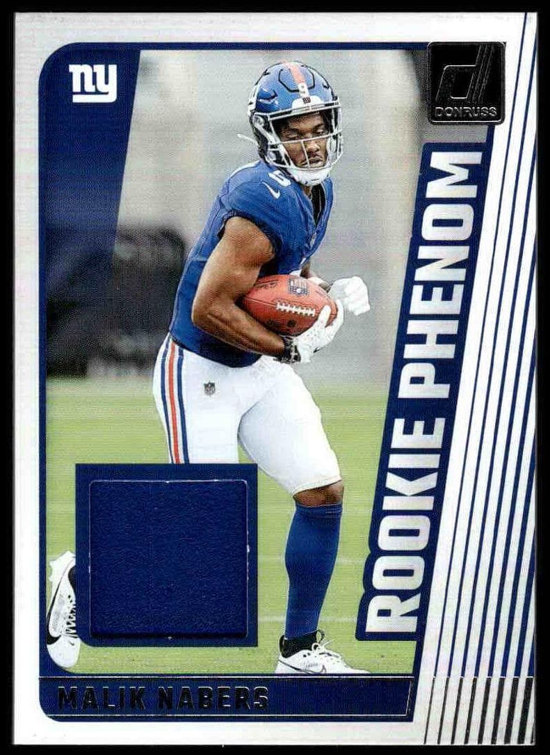 Malik Nabers 2024 panini Panini Donruss