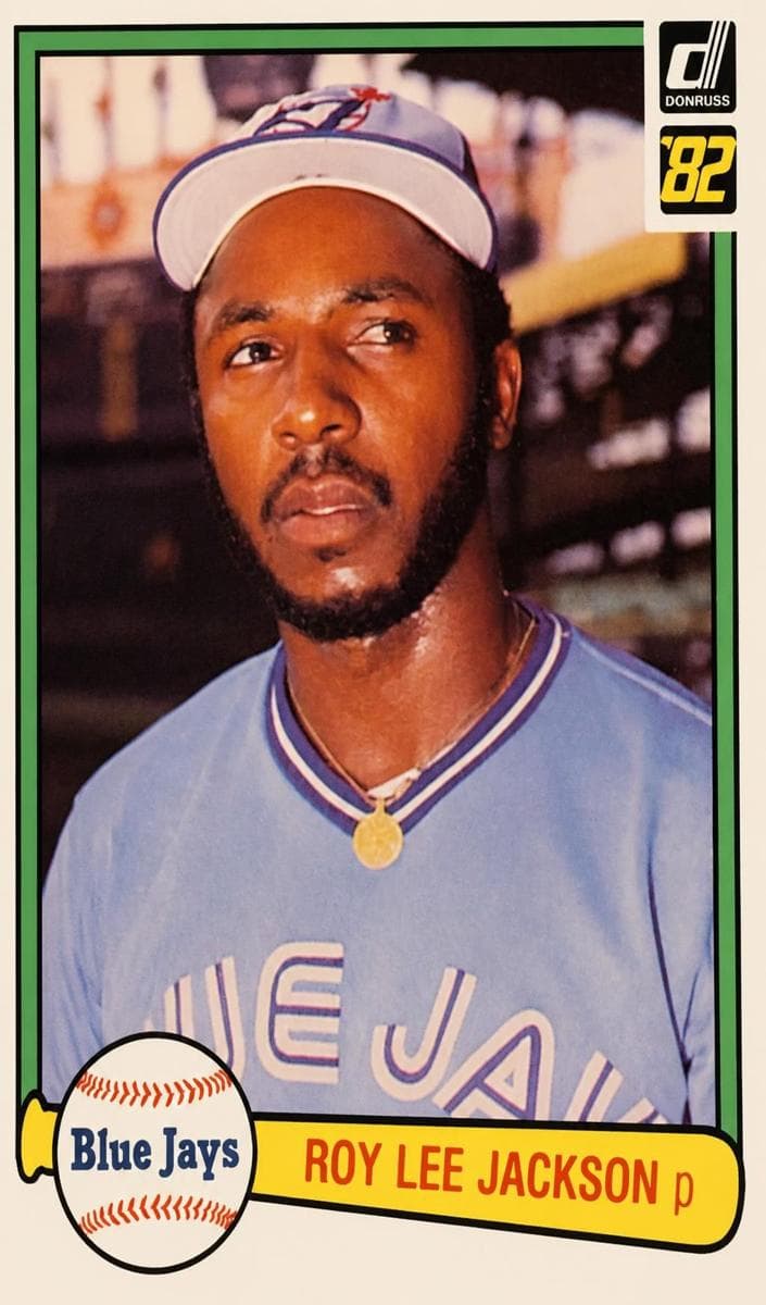Roy Lee Jackson 1982 panini