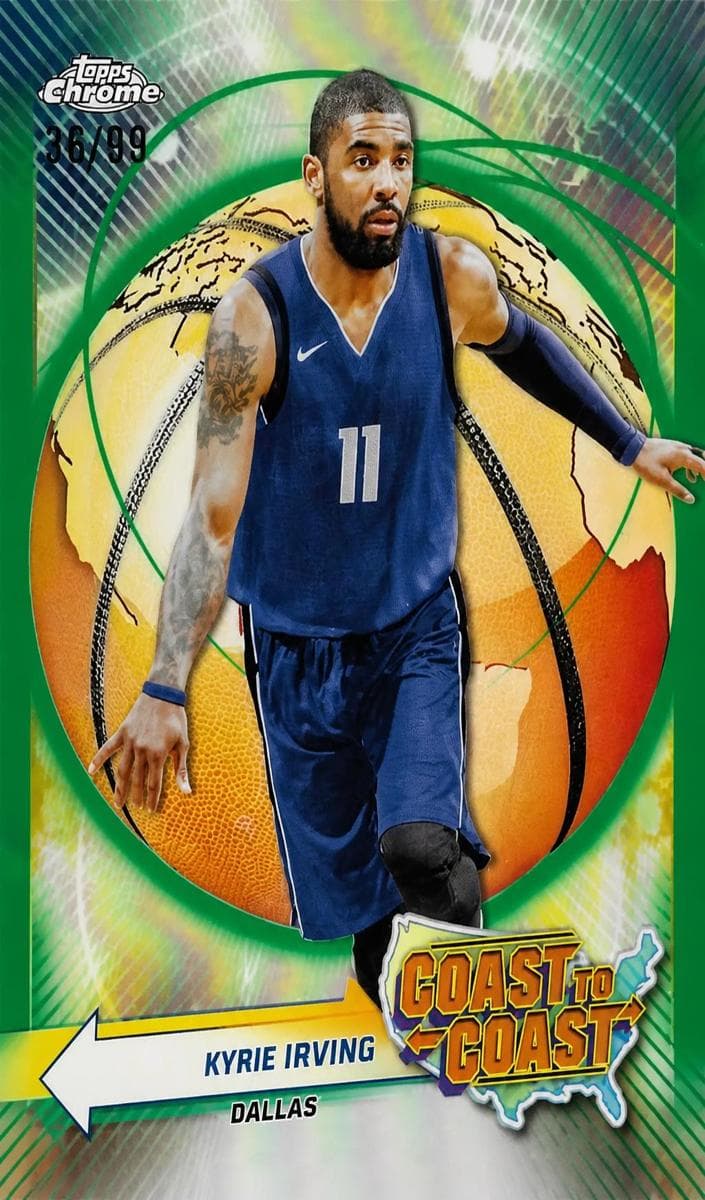 Kyrie Irving 2023 topps Topps Chrome