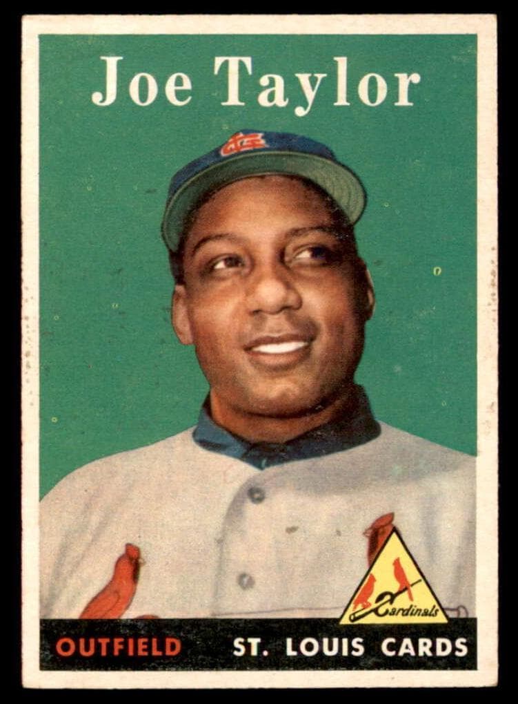 Joe Taylor 1958 topps Topps