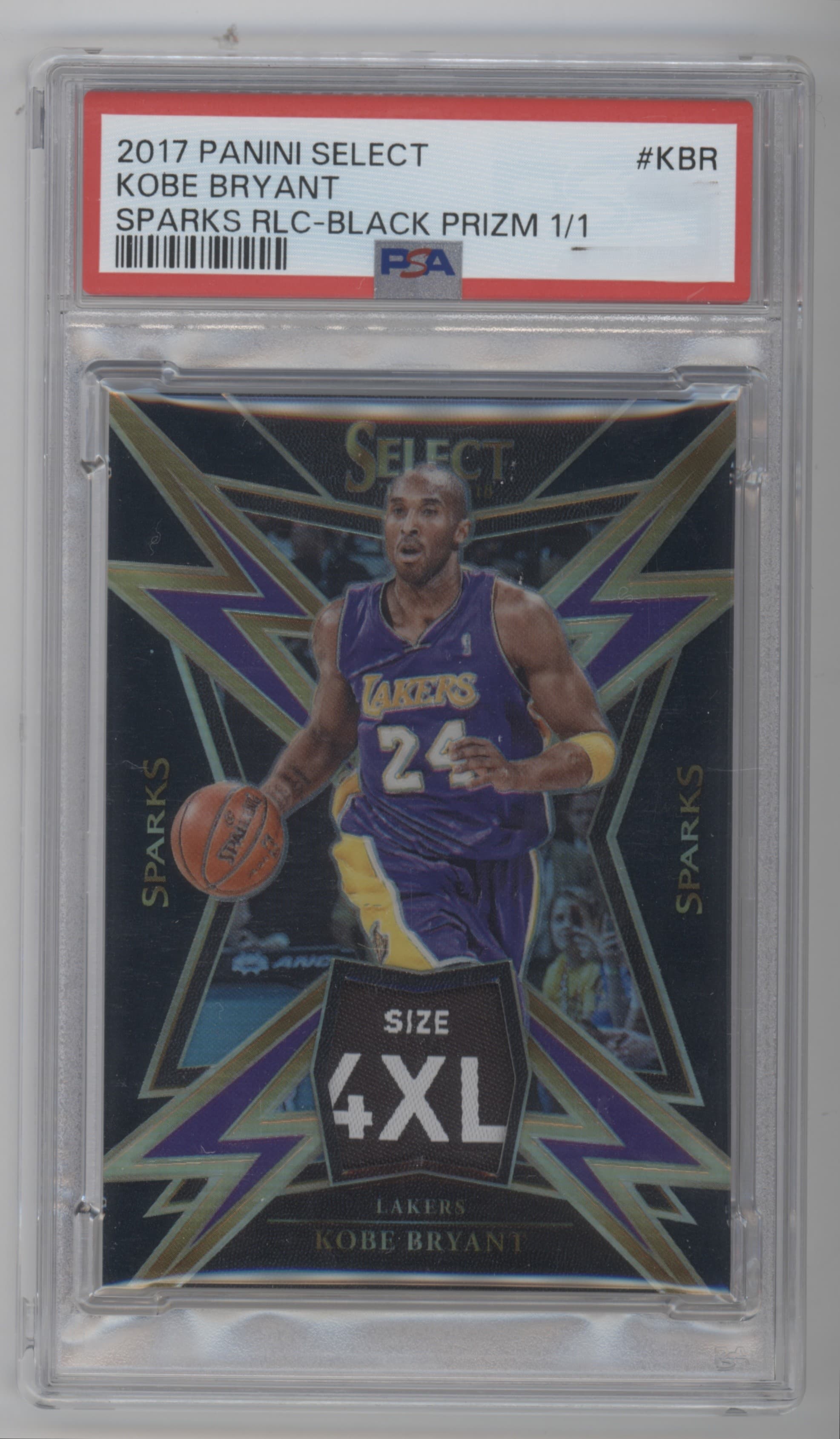 Kobe Bryant 2017 panini Select