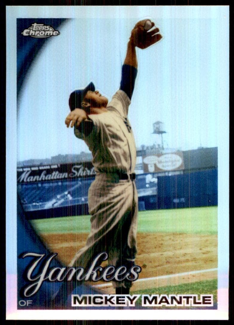 Mickey Mantle 2010 topps Topps Chrome