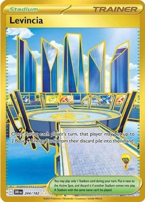 Levincia trading card