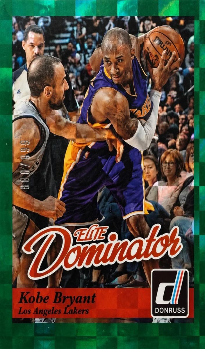Kobe Bryant 2014 panini