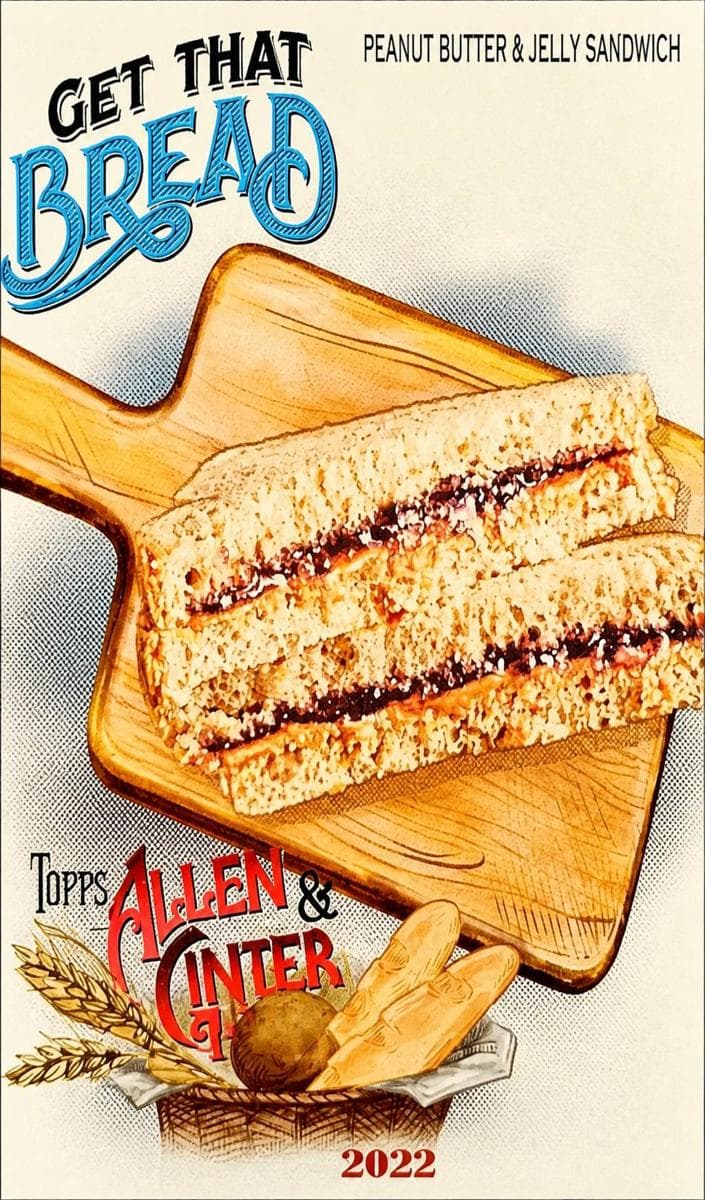 Peanut Butter & Jelly Sandwich 2022 topps