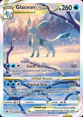 Glaceon VSTAR 2023 Sword Sword & Shield: Crown Zenith Galarian Gallery