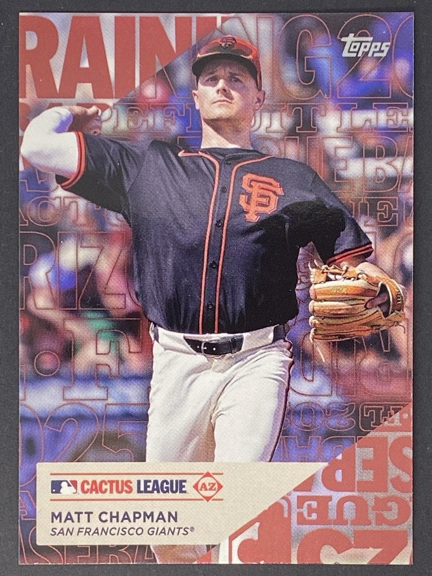 Matt Chapman 2025 topps Topps