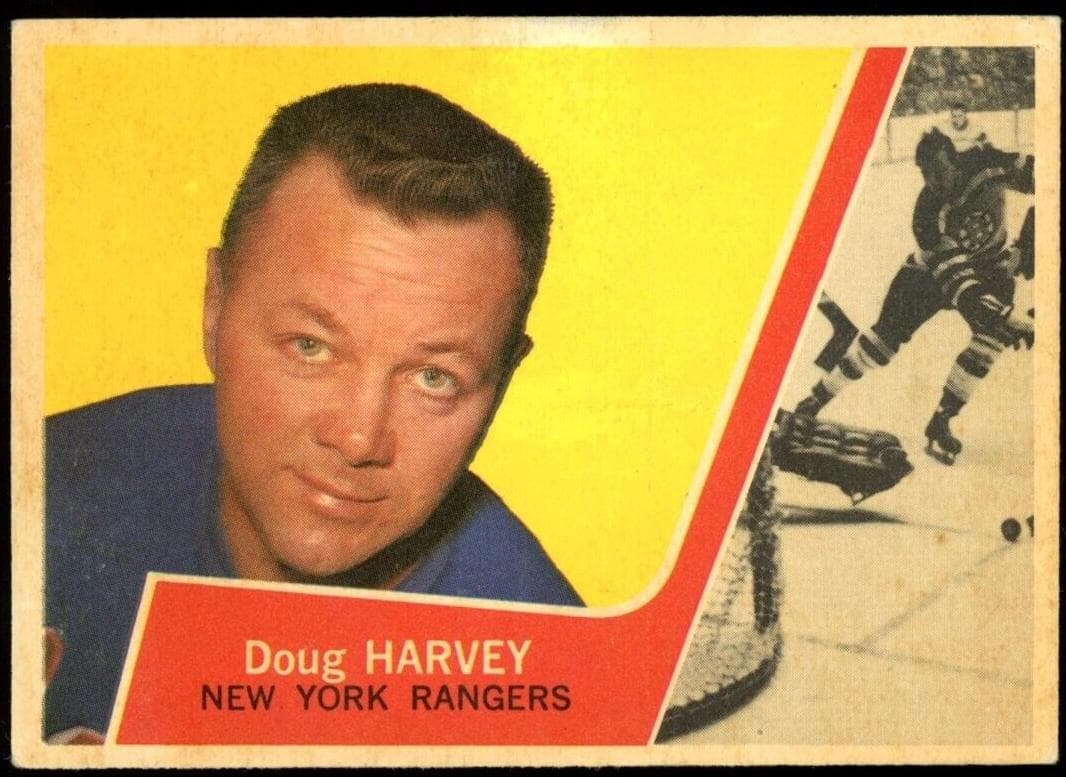 Doug Harvey 1963 topps Topps