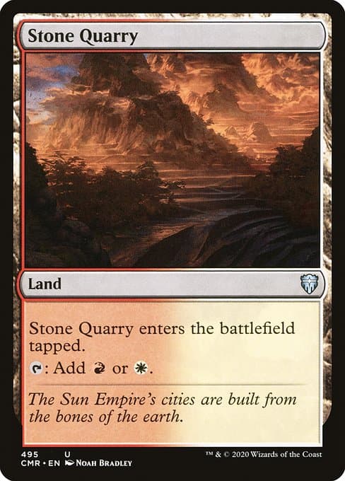 Stone Quarry 2017 Magic: The Gathering Ixalan