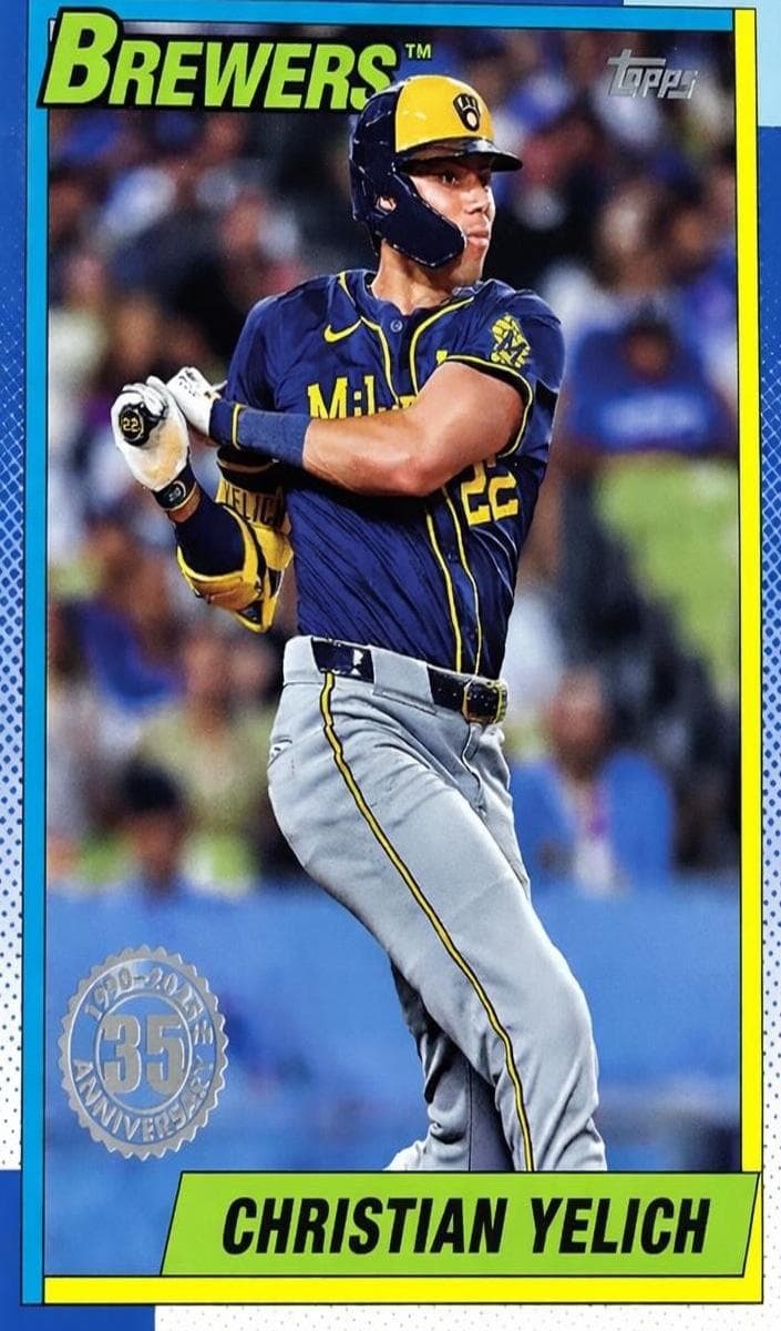 Christian Yelich 2025 topps Topps