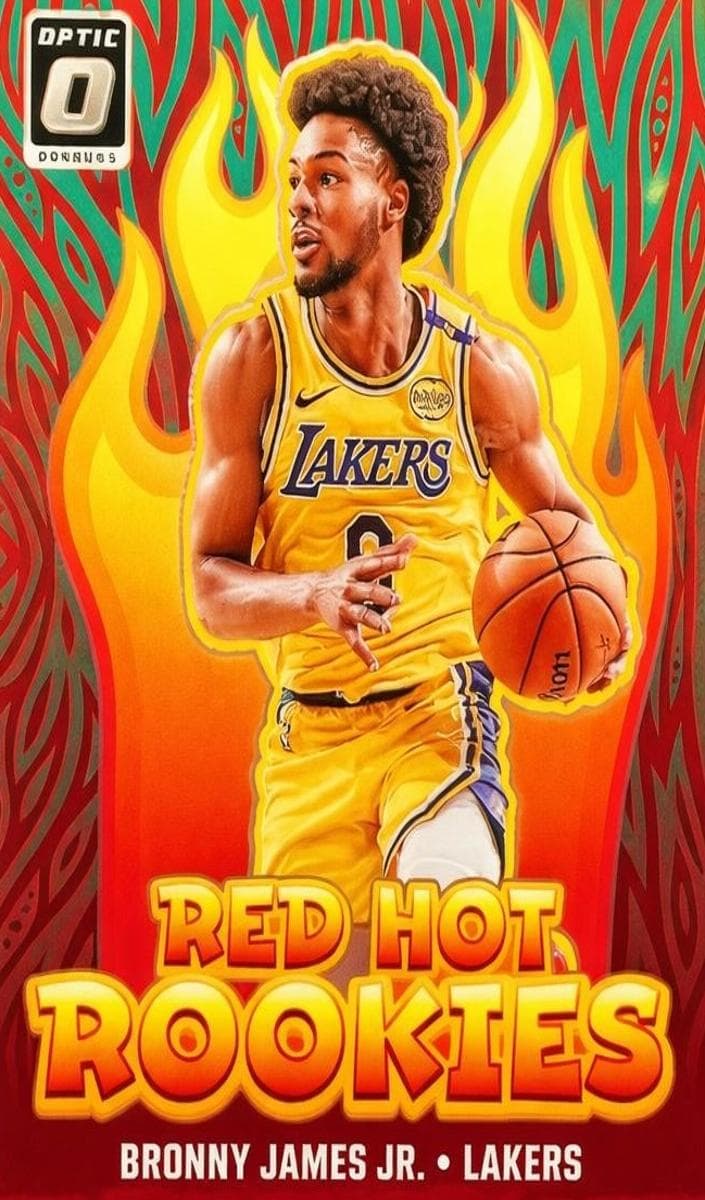 Bronny James Jr. 2024 panini Donruss Optic
