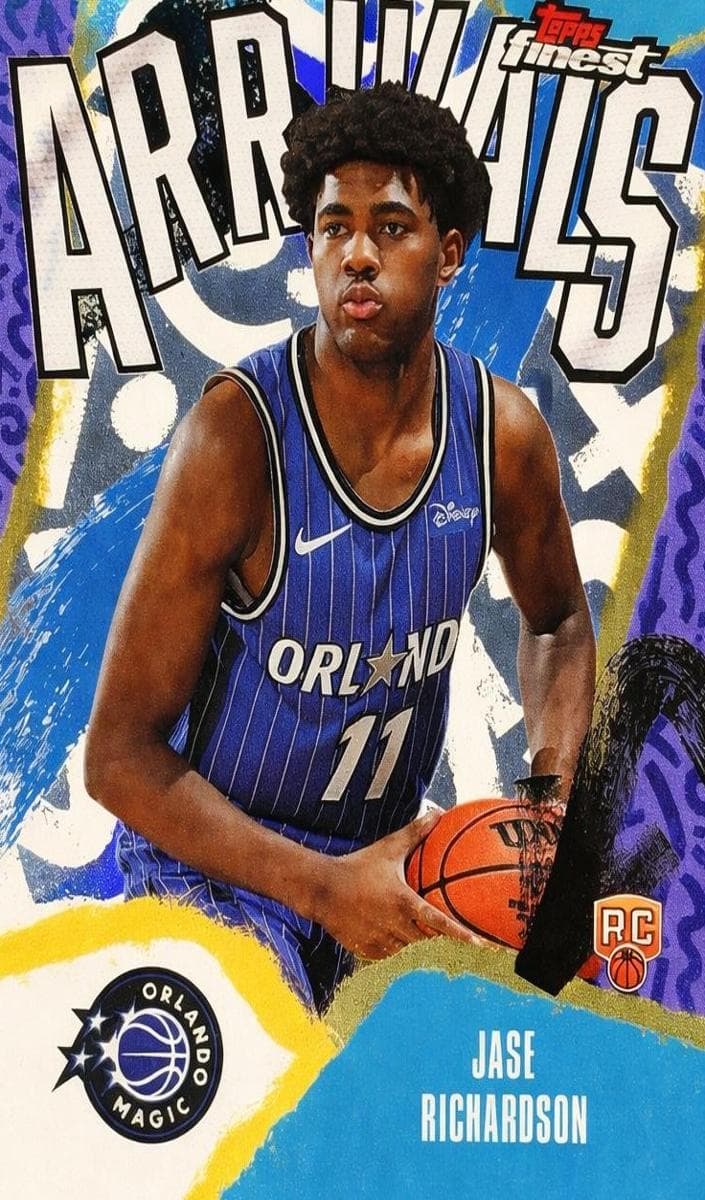 Jase Richardson 2025 topps Topps Finest