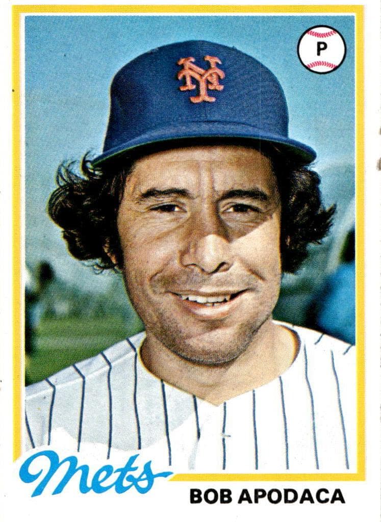 Bob Apodaca 1978 topps Topps
