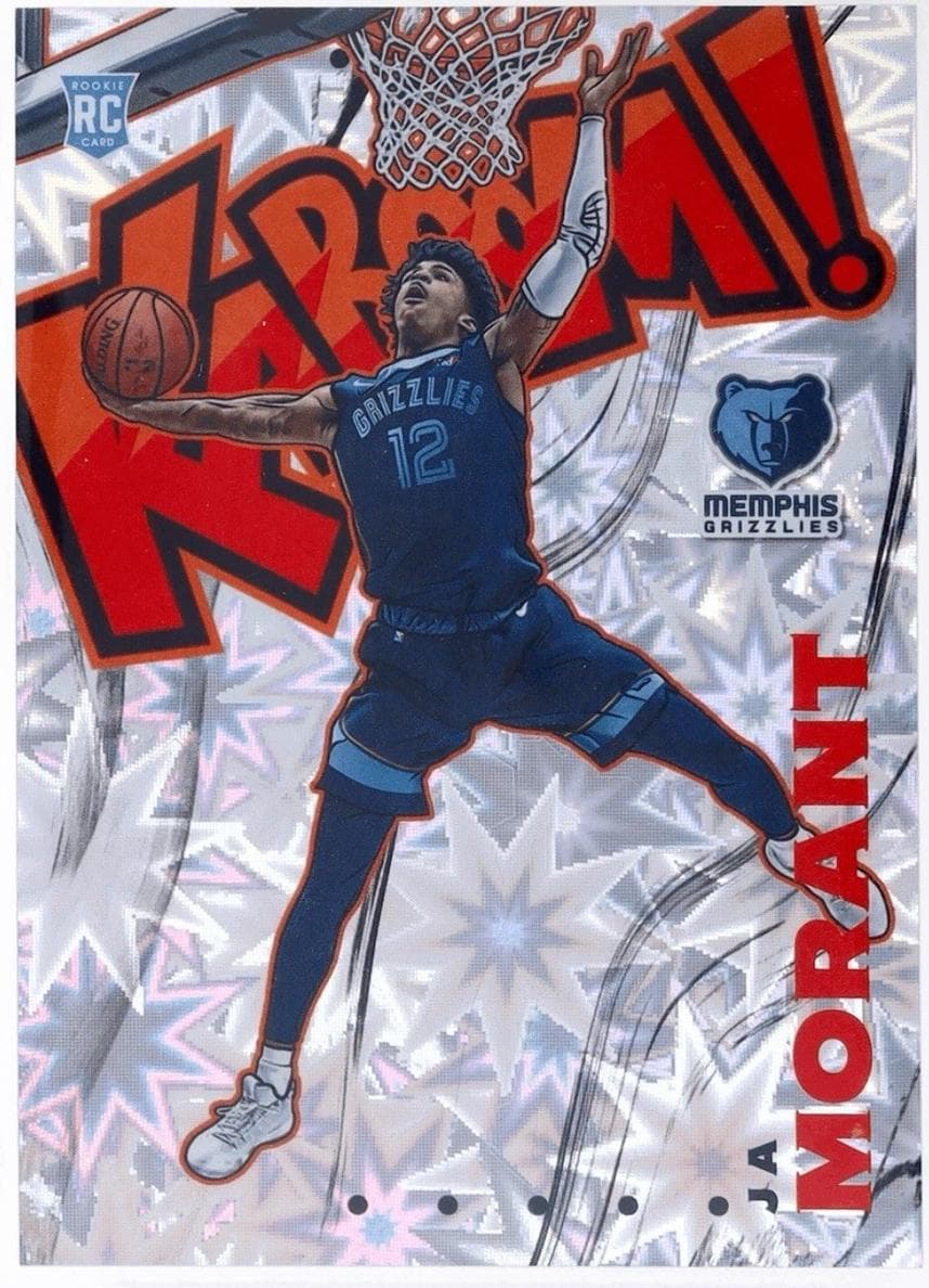 Ja Morant 2019 panini Crown Royale Kaboom