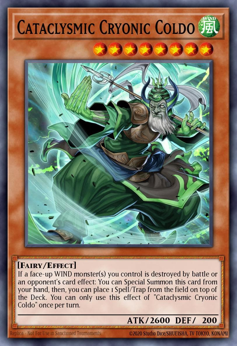Cataclysmic Cryonic Coldo 2019 Yu-Gi-Oh! Rising Rampage