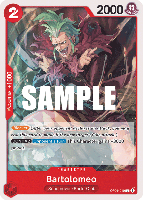 Bartolomeo 2022 One Piece