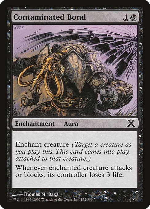 Contaminated Bond 2003 Magic: The Gathering Mirrodin