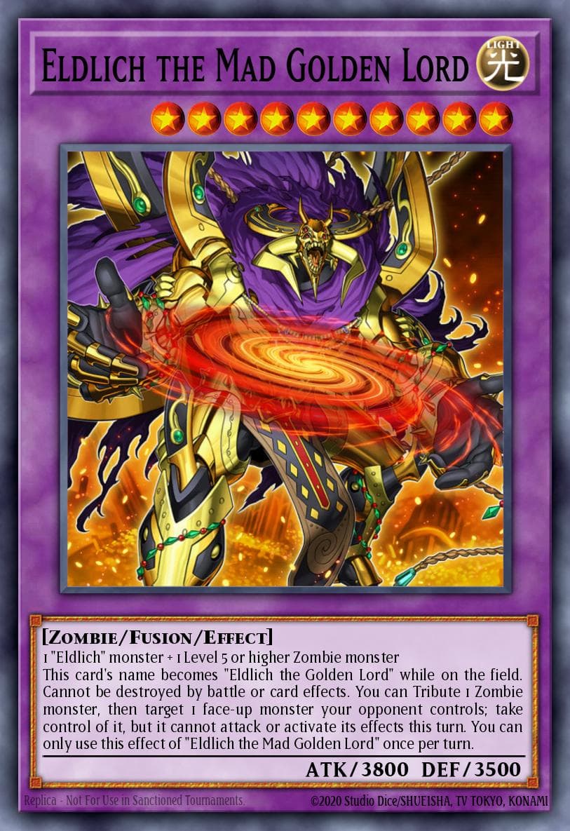 Eldlich the Mad Golden Lord 2021 Yu-Gi-Oh! Blazing Vortex
