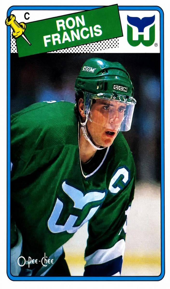 Ron Francis 1988 o-pee-chee O-Pee-Chee