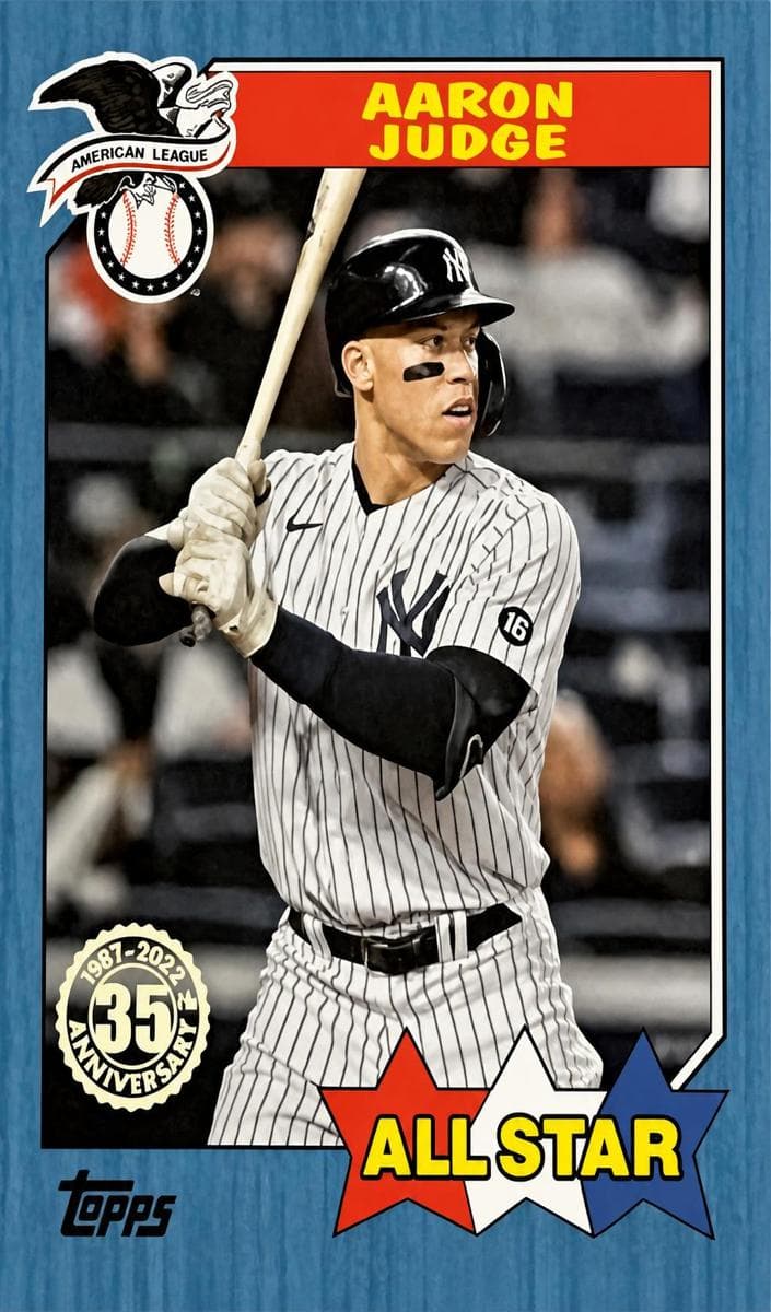Aaron Judge 2022 topps Topps