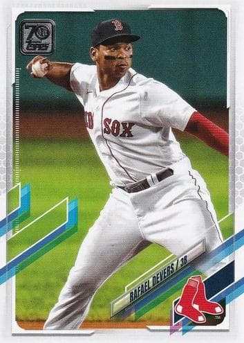 Rafael Devers 2021 topps Topps