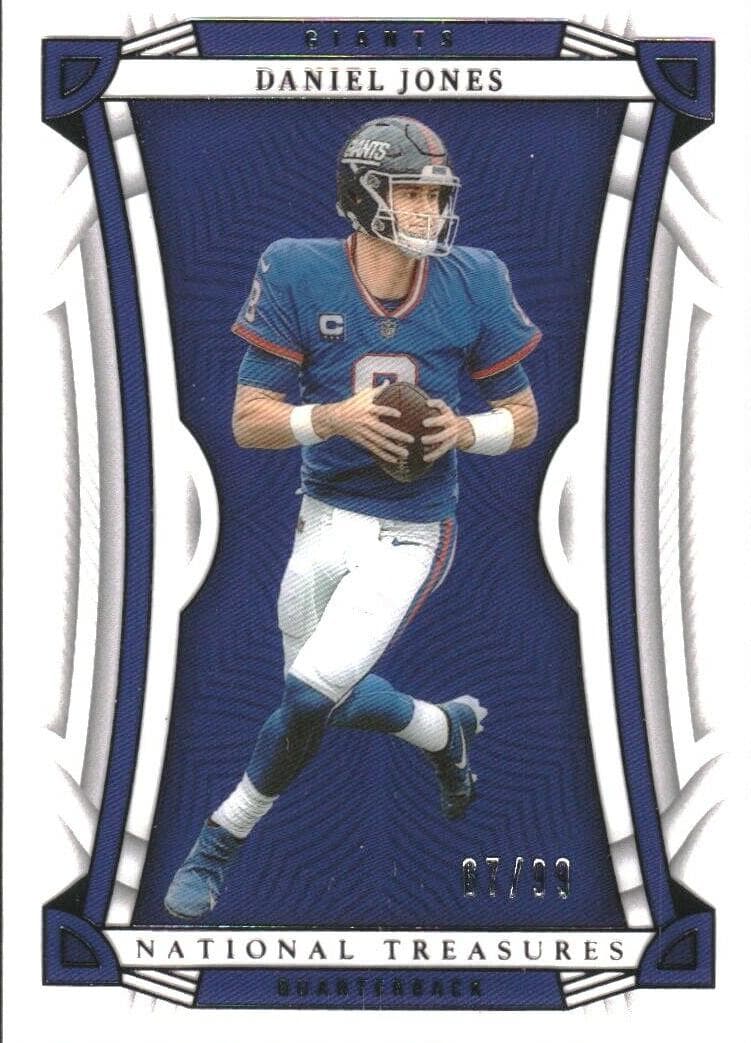 Daniel Jones 2022 panini Panini National Treasures