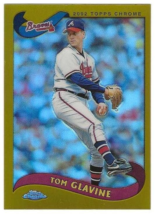 Tom Glavine 2002 topps Topps Chrome