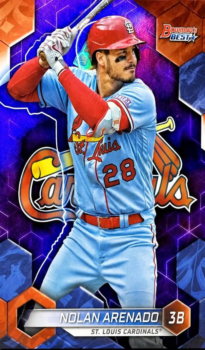 Nolan Arenado 2023 bowman Bowman's Best
