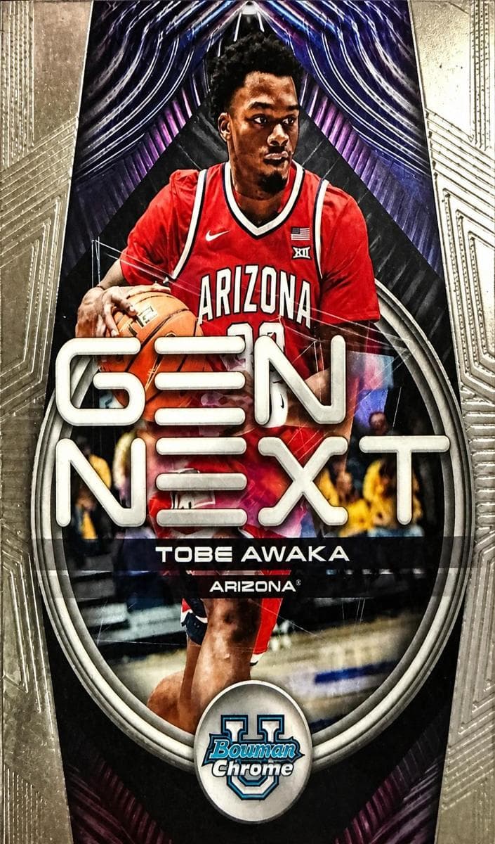 Tobe Awaka trading card