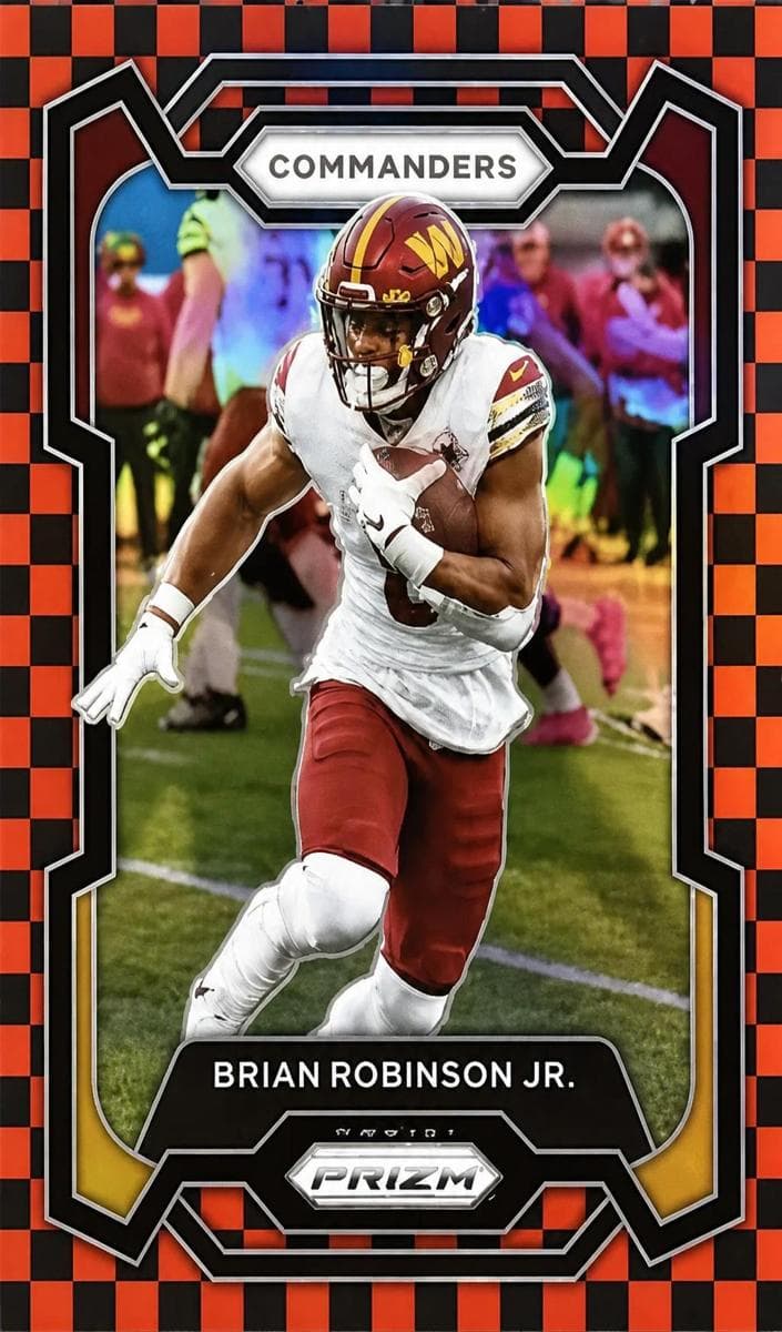 Brian Robinson Jr. 2023 panini Panini Donruss