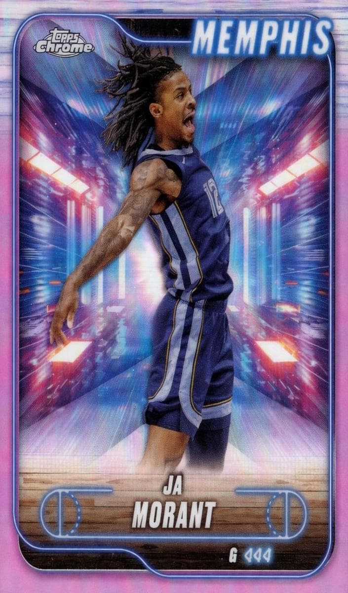 Ja Morant 2024 topps Topps Chrome