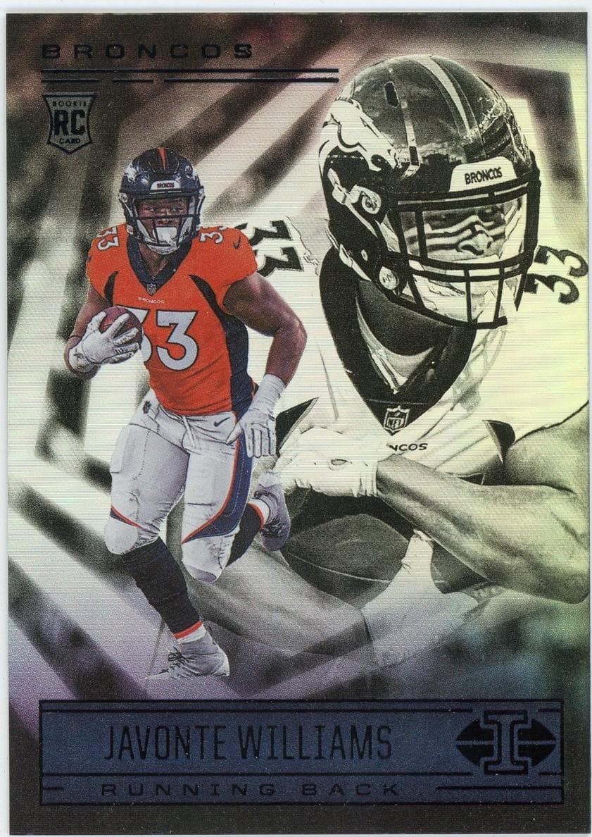 Javonte Williams 2021 panini Panini Illusions